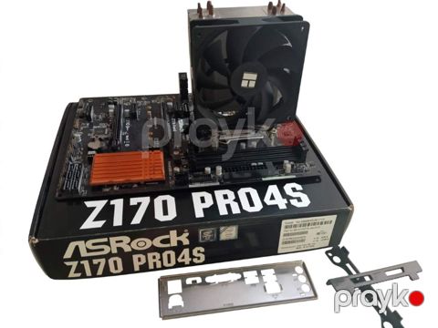 Ana plata ASRock Z170 Pro4S + 7700k + 212 EVO Combo — Bakı