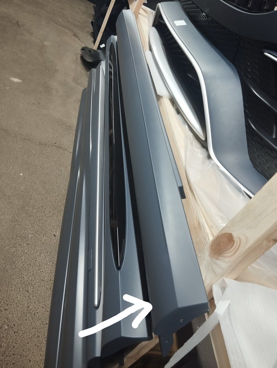 Mercedes W213 Yan ayaqaltısı 3.5 Amg line 2136980100 spoileri — Ehtiyat hissələri və aksesuarlar, Bakı (4)