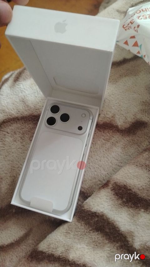 IPhone 17 Pro, 256 GB, Ağ, Face ID — Bakı