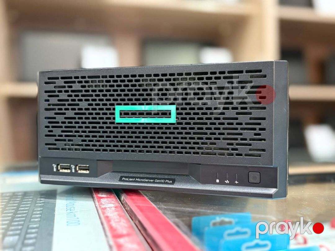 HP ProLiant MicroServer Gen10 Plus — Şəbəkə və server avadanlığı, Bakı (4)