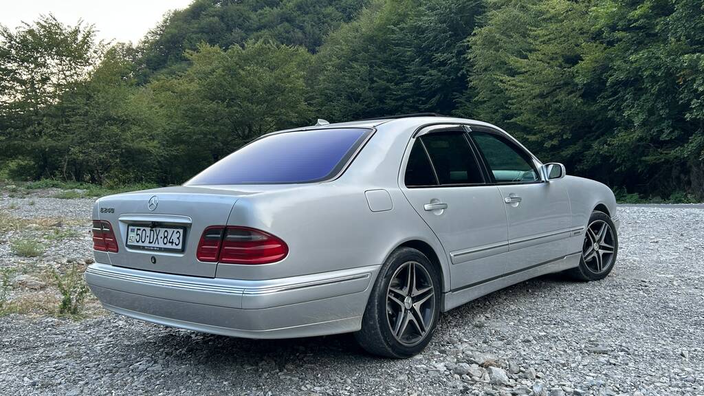 Mercedes E 240, 2.4 L, 1999 il, 380 000 km — Avtomobillər, Bakı (3)