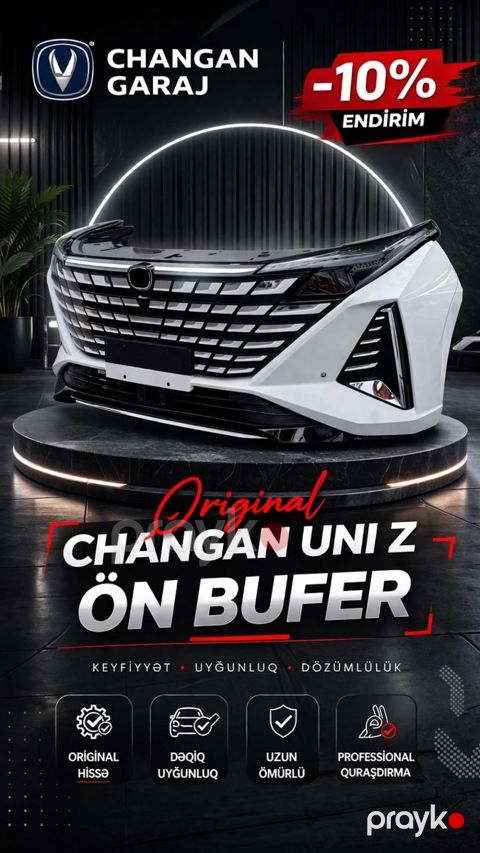 Changan Uni-Z ön buferi — Bakı