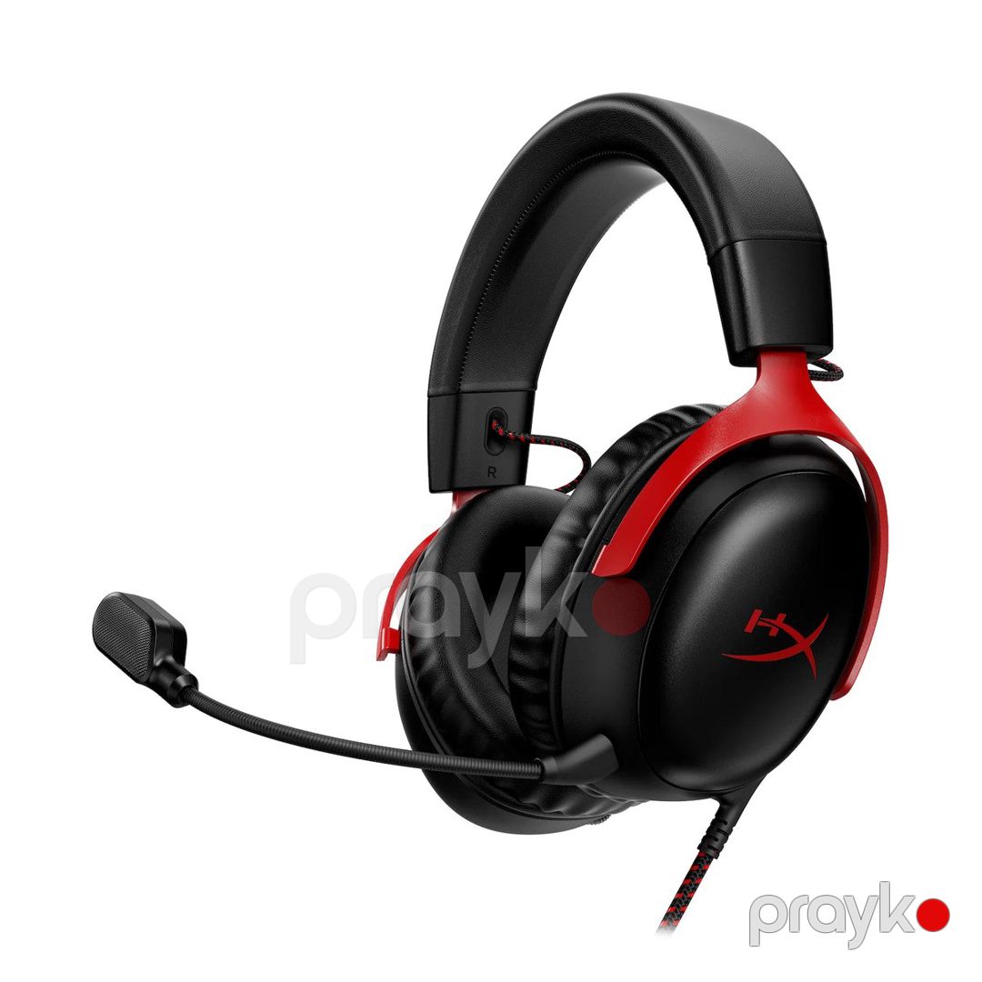 Qulaqlıq "HyperX Cloud III Red" — Səs texnikası, Bakı (3)