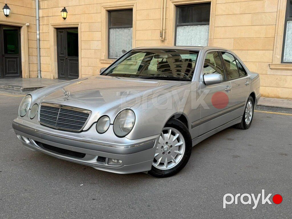 Mercedes E 240, 2.4 L, 2000 il, 270 000 km — Avtomobillər, Bakı (3)