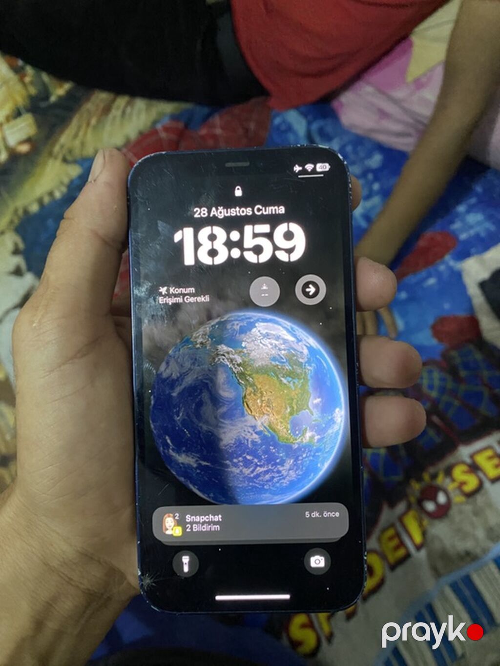 IPhone 12, Göy — Apple iPhone, Gəncə (2)