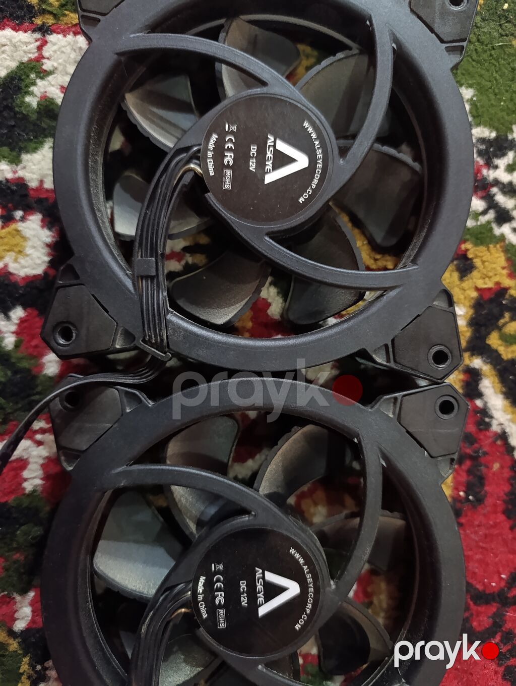 Alseye 120 mm PC korpus fanları (2 ədəd) - Brend/model: Alseye — Soyutucular və soyutma sistemləri, Bakı (2)