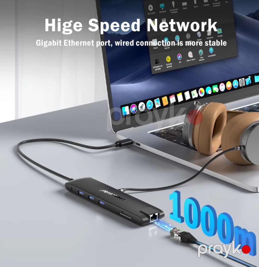TypeC HUB 13in1 4K — Periferik cihazlar, Bakı (10)