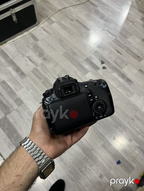 Canon EOS 60D Dslr fotoaparat + Canon EF-S 18-55mm lens — Gəncə