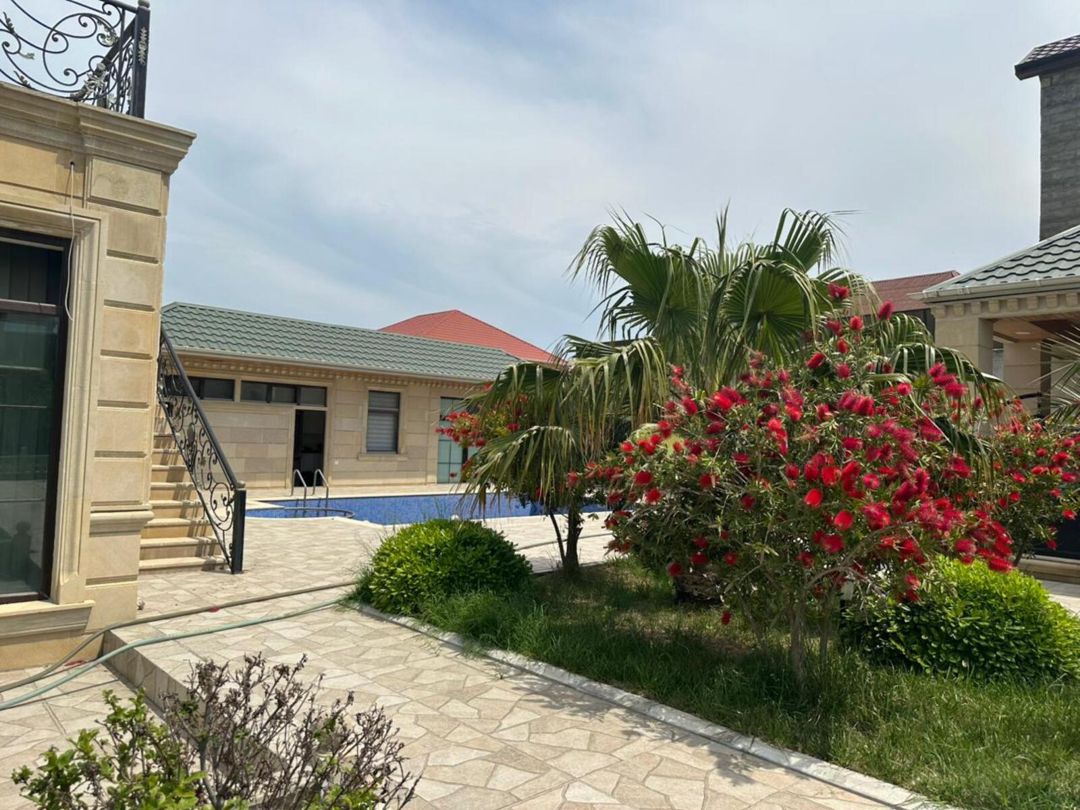 Satılır 5 otaqlı həyət evi/bağ evi 350 m² — Ev, villa, Bakı (6)