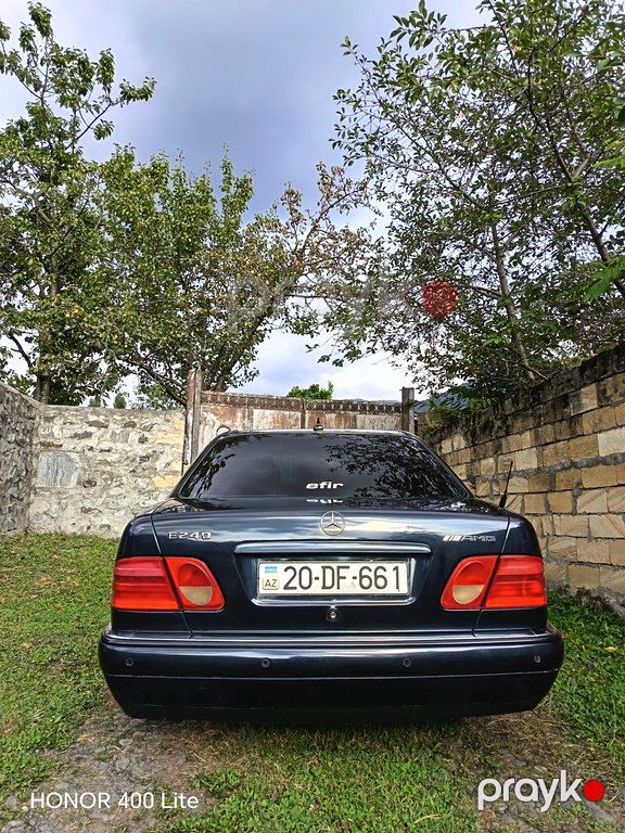 Mercedes E 240, 2.4 L, 1999 il, 327 000 km — Avtomobillər, Qax (3)