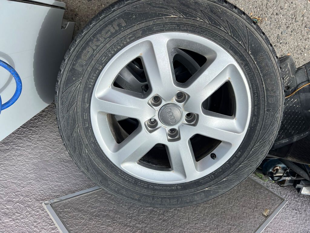 İşlənmiş Disk təkər Audi 235 / 55 / R 18, 5 Boltlu — Diskləri, Bakı (4)