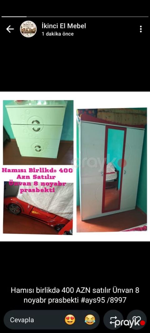 Uşaq mebeli dəsti — Bakı