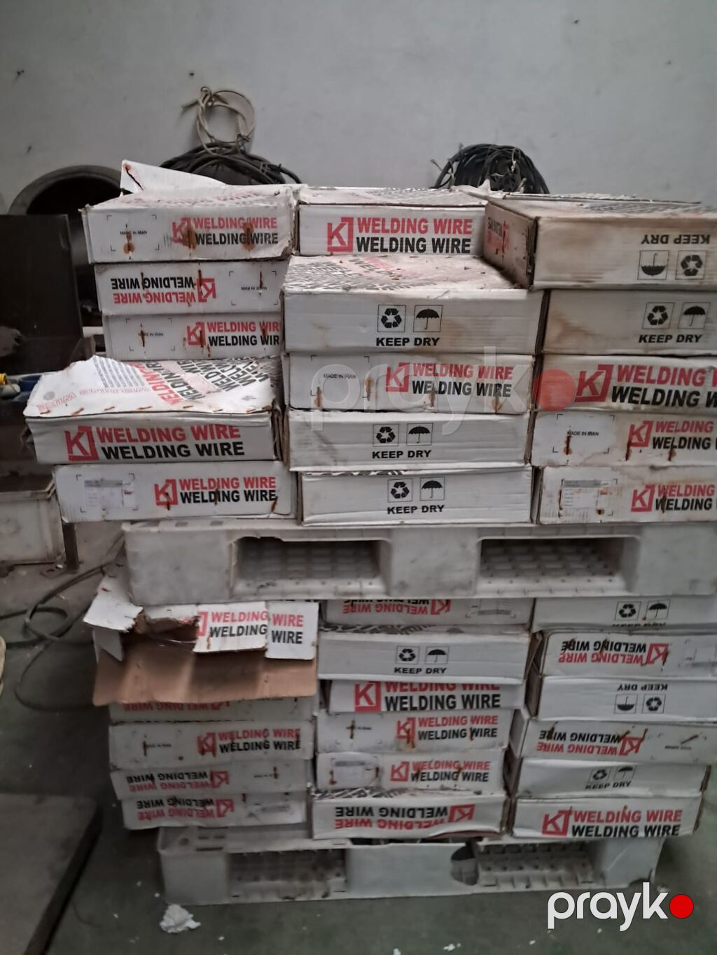 Elektrod Məhsul: Qaynaq məftili (Welding Wire) Qeyd: bazar — Fəliz məmulatı, Sumqayıt (4)