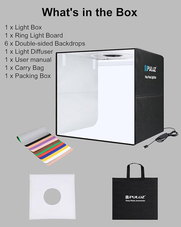 Light box "Puluz 25x25" — Foto və video texnikası, Bakı (5)