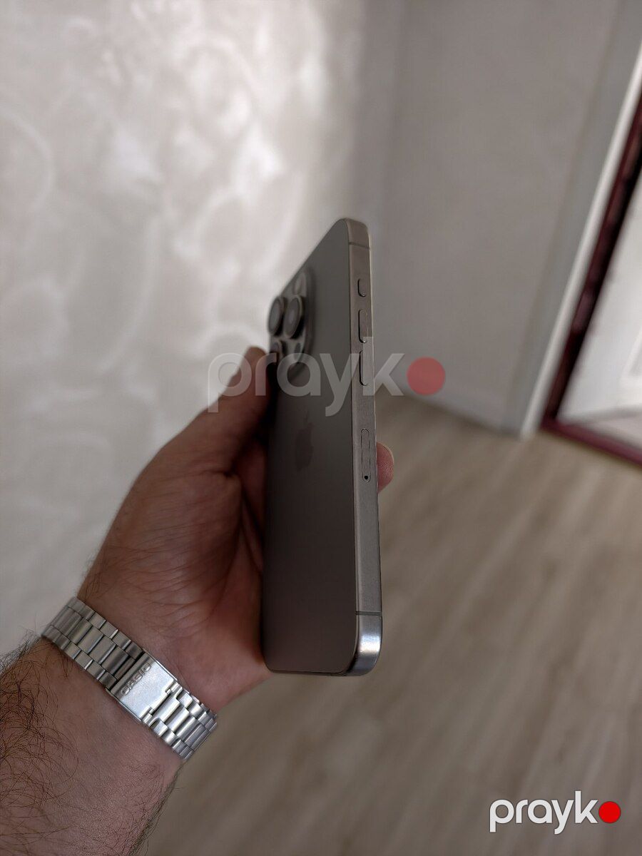 Apple iPhone 15 Pro Natural Titanium 256GB/8GB — Smartfonlar, Bakı (4)