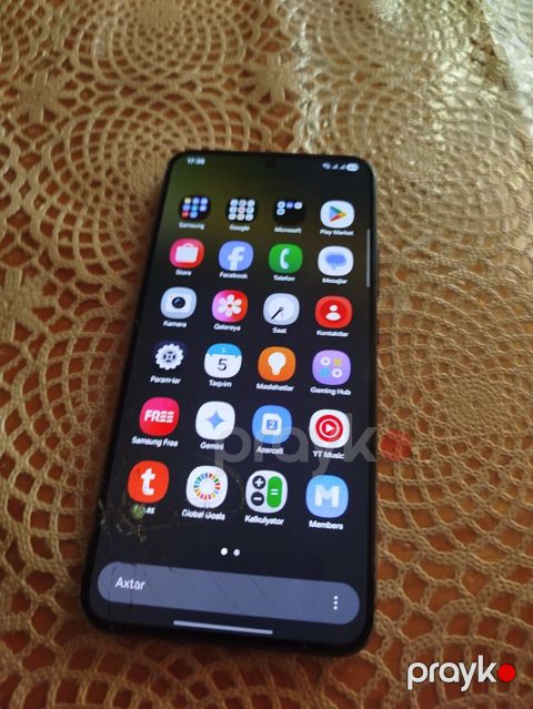 Samsung Galaxy S22, 256 GB, rəng - Qara, Qırıq — Bakı