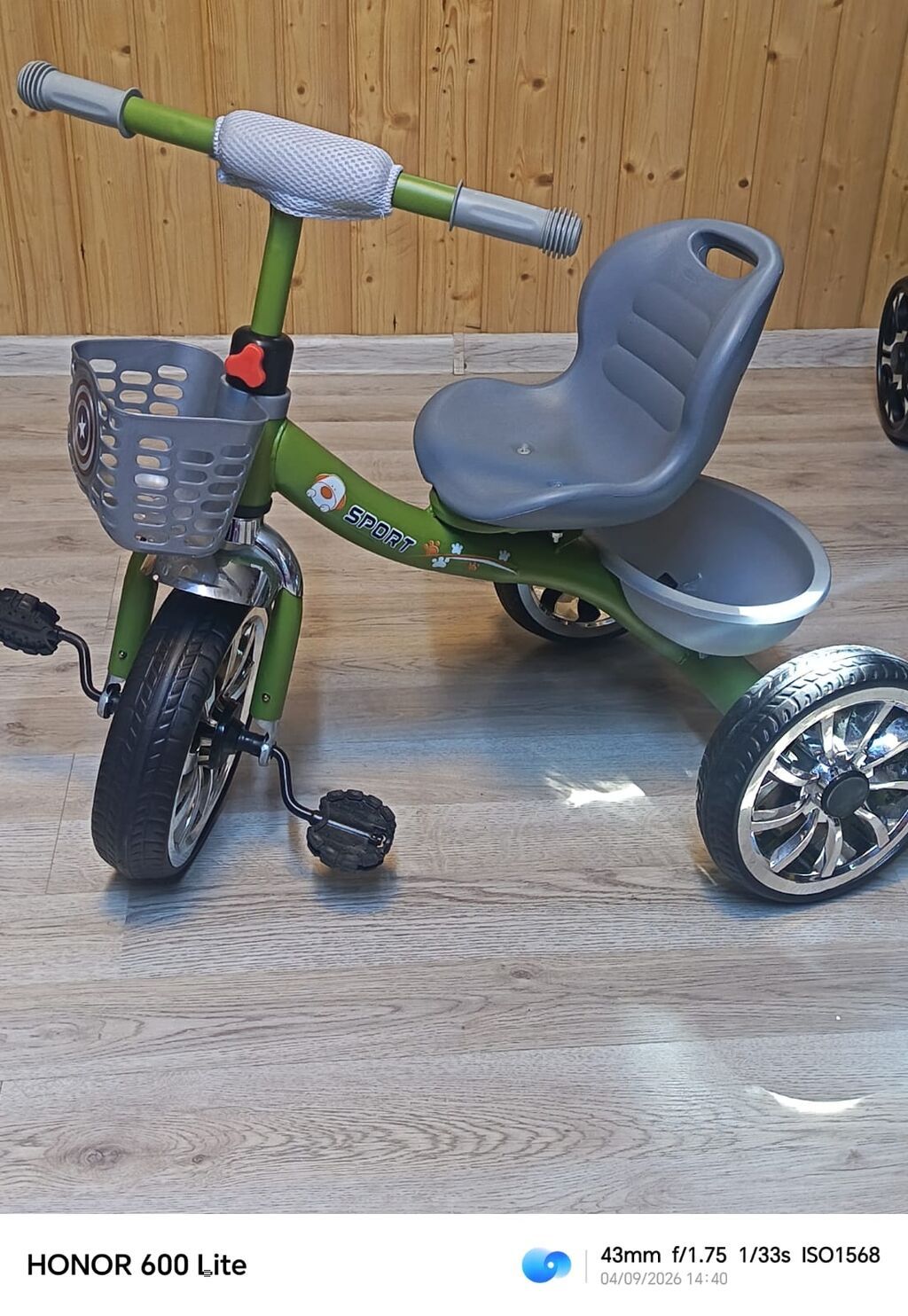 Uşaq üçtəkərli velosipedlər – bir neçə dizayn və rəngdə Məhsul — Uşaq velosipedləri, Sumqayıt (6)
