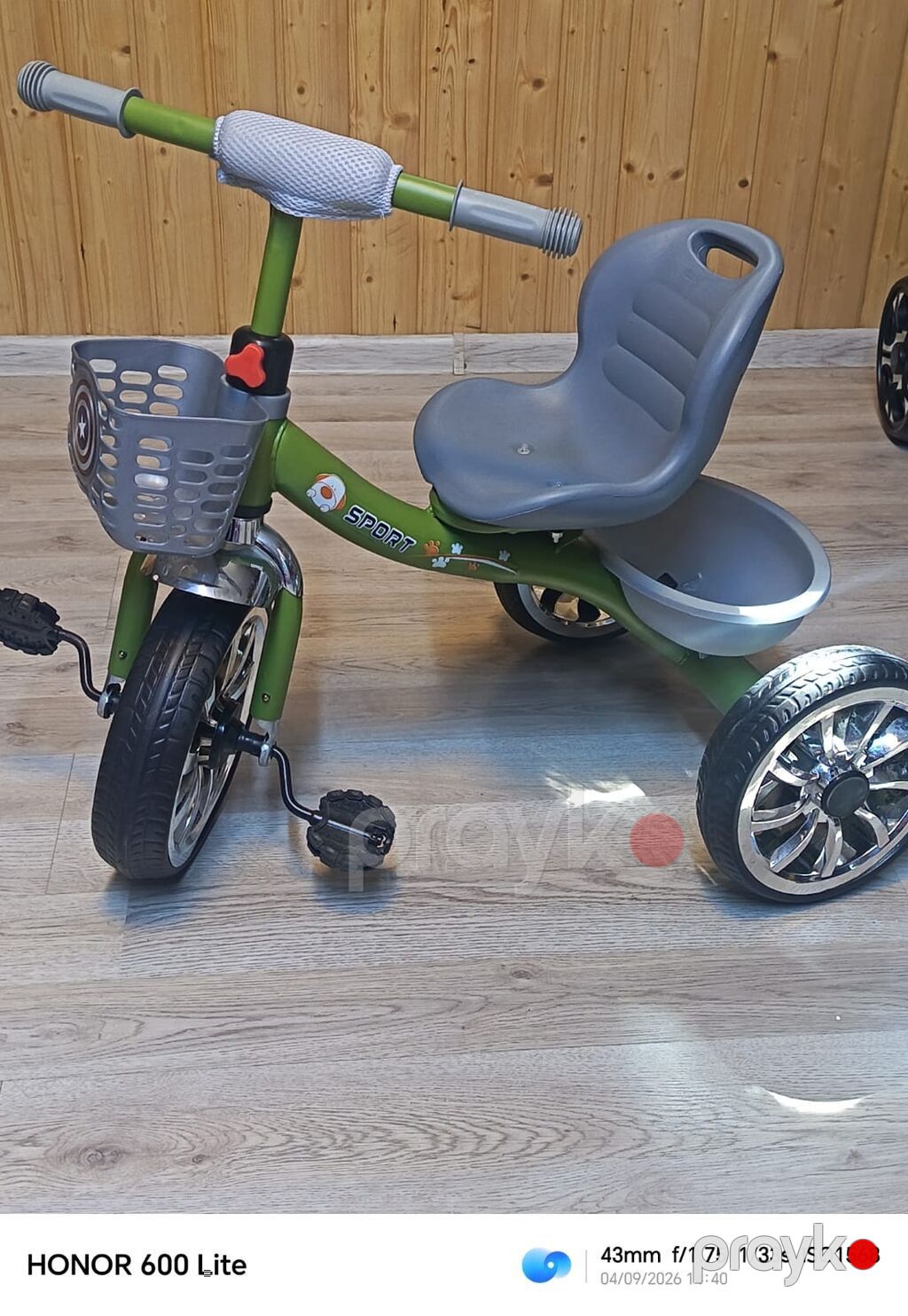 Uşaq üçtəkərli velosipedlər – bir neçə dizayn və rəngdə Məhsul — Uşaq velosipedləri, Sumqayıt (6)