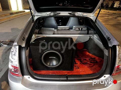 Avtomobil üçün səs sistemi komplekti - Subwoofer: Kenwood markalı bas — Bakı