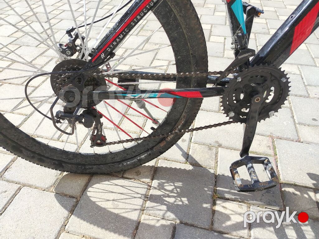 Saft hardtail dağ velosipedi Xüsusiyyətlər: - Çərçivə: yüngül — Dağ velosipedləri, Xırdalan (4)