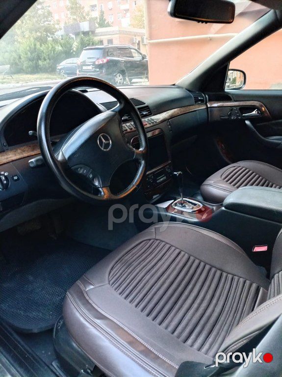 Mercedes S 320, 3.2 L, 2000 il, 137 000 km — Avtomobillər, Bakı (5)