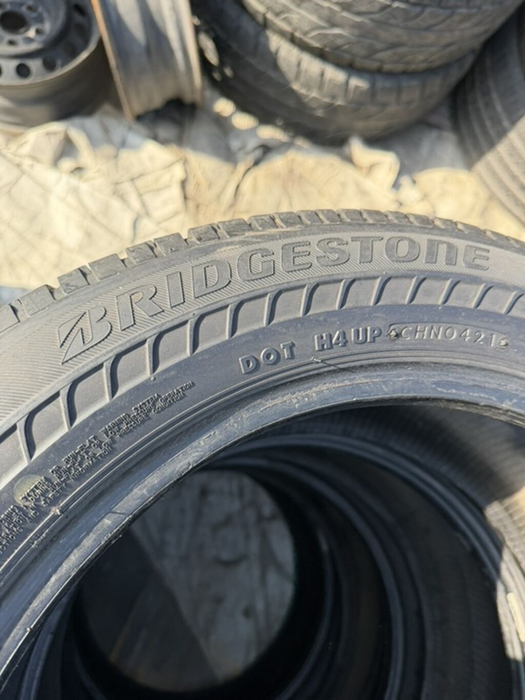 Bridgestone şinlər – 225/55 R17 97V - Marka/model: Bridgestone (yapon — Şinlər, Bakı (2)