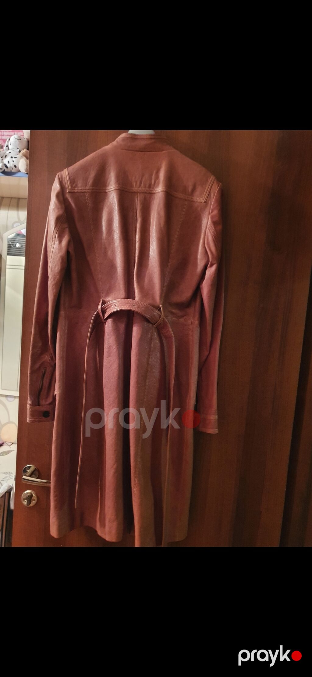 Palto, Burberry, rəng - Çəhrayı — Palto, Bakı (2)