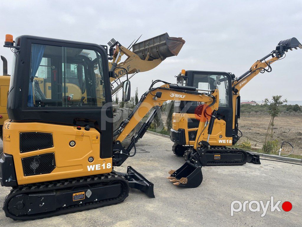 Mini ekskavator "Wolf WE18", 2025 il — İnşaat texnikası, Bakı (3)