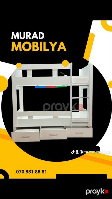 İkimərtəbəli çarpayı — Mebel, Bakı (2)