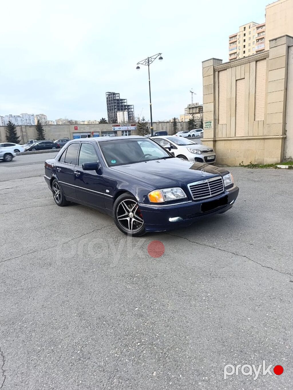 Mercedes-Benz C240 sedan - Kuzov: 4 qapılı sedan, tünd mavi rəng — Avtomobillər, Lənkəran (6)
