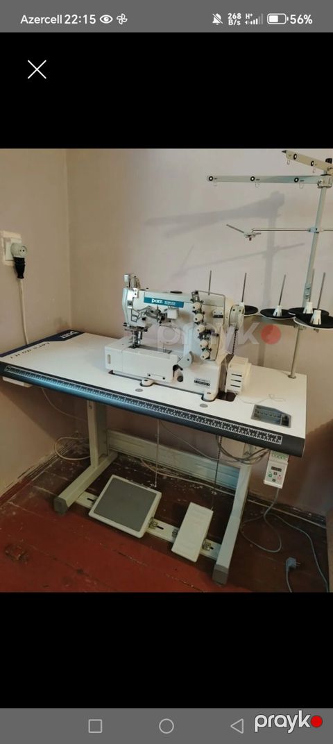 Interlok sessiz matordu Sənaye overlok tikiş maşını – Ddlt — Bakı