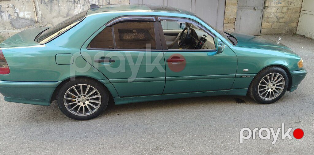Mercedes C 200, 2.0 L, 1999 il, 398 130 km — Avtomobillər, Bakı (2)