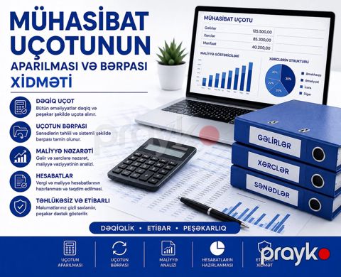Mühasibat uçotun aparılması və bərpası xidmətləri — Bakı