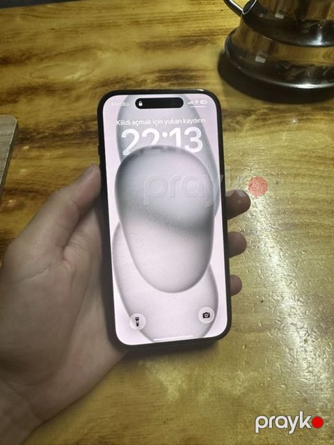 IPhone 15, 128 GB, Qara, Face ID — Bakı