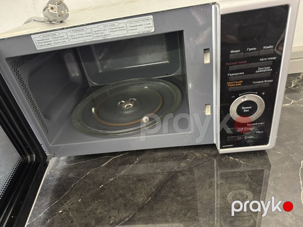 LG mikrodalğalı soba – qril və kombi rejimləri ilə Xüsusiyyətlər — Mikrodalğalı sobalar, Bakı (3)