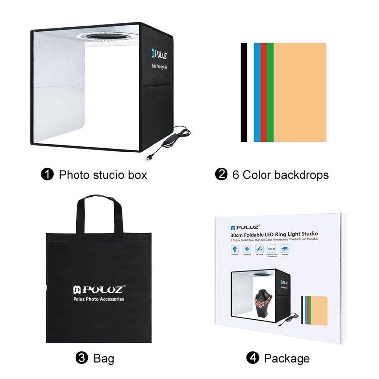 Light box "Puluz 25x25" — Foto və video texnikası, Bakı (7)