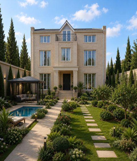 Satılır 7 otaqlı həyət evi/bağ evi 350 m² — Bakı