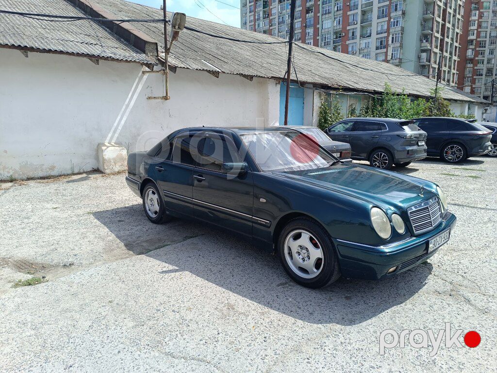 Mercedes E 230, 2.3 L, 1996 il, 476 093 km — Avtomobillər, Bakı (3)