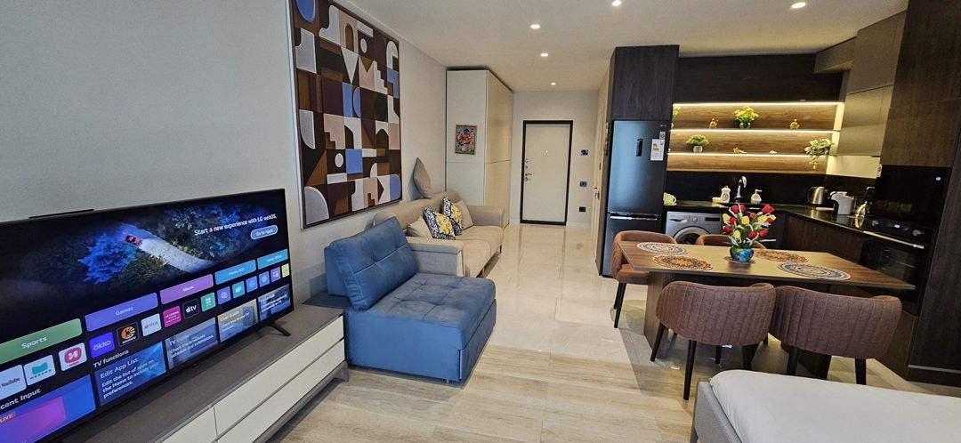 İcarəyə verilir 1 otaqlı yeni tikili 60 m² — Mənzil, Bakı (9)