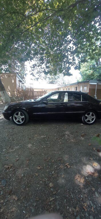Mercedes S 320, 3.2 L, 2001 il, 337 000 km — Avtomobillər, Ağcabədi (4)