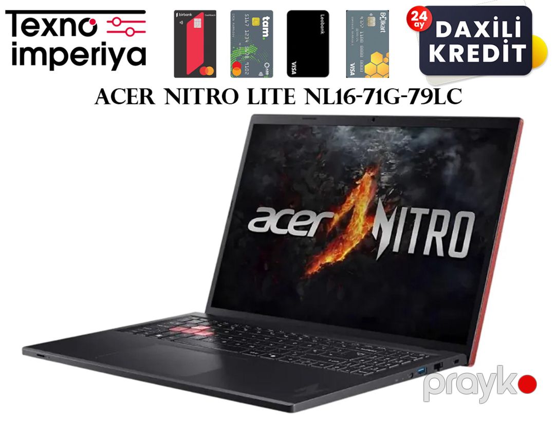 Acer Nitro Lite NL16-71G-79LC NH.D2AER.003 — Noutbuklar, Bakı (5)