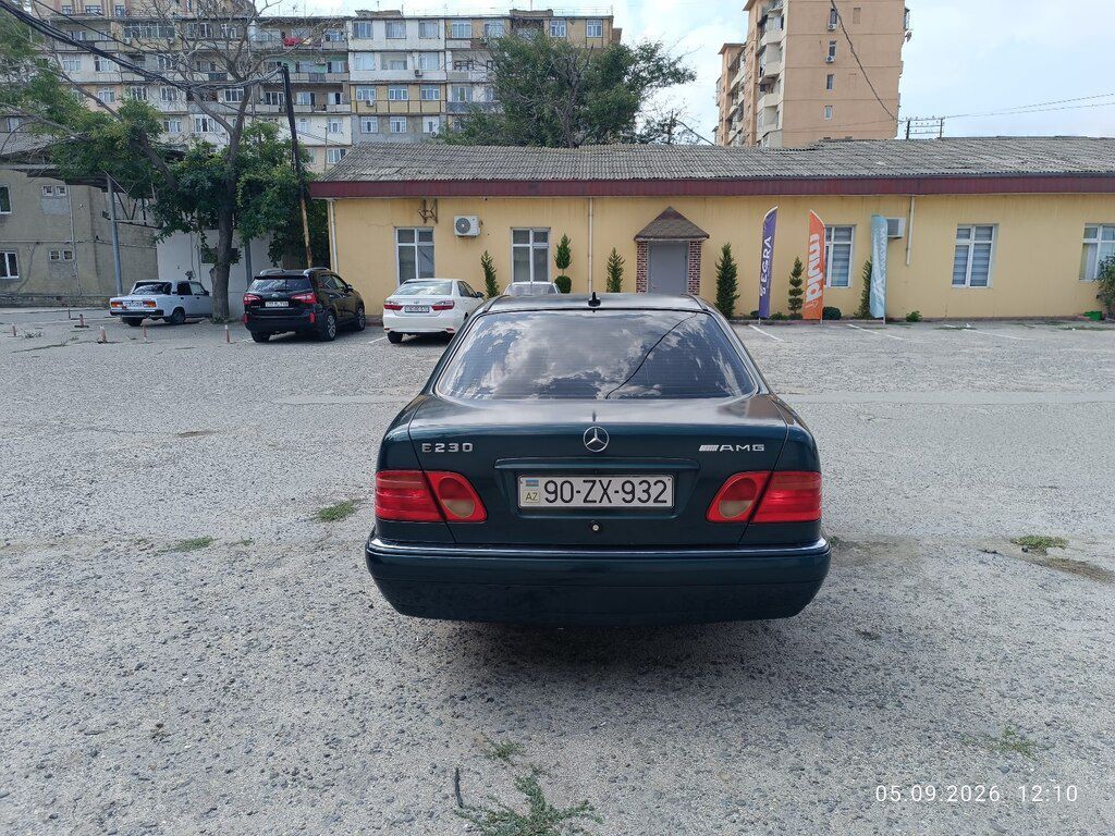 Mercedes E 230, 2.3 L, 1996 il, 476 093 km — Avtomobillər, Bakı (4)
