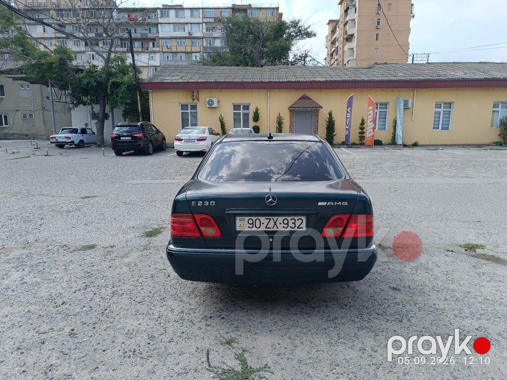 Mercedes E 230, 2.3 L, 1996 il, 476 093 km — Avtomobillər, Bakı (4)