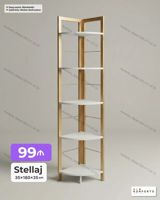 Stellaj – künc rəfləri Ölçü: 35×180×35 sm Qiymət: 99 Xüsusiyyətlər — Goods