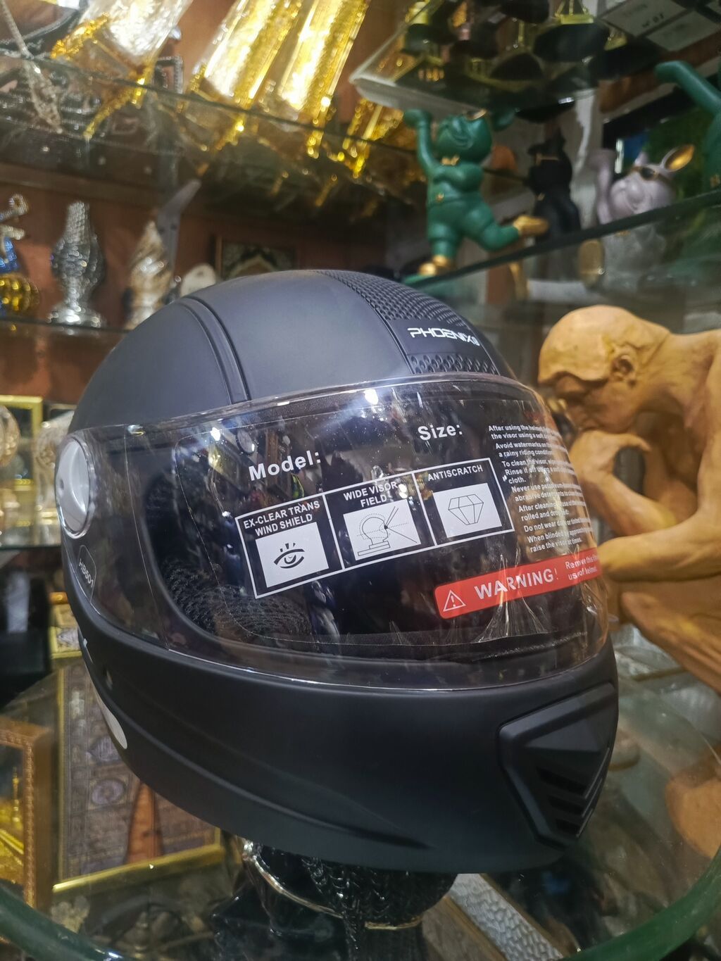 Tam üzlü moto dəbilqələr 35-azn Hər zövqə uyğun Kaskalar var. Ünvan Q — Motosiklet geyimi, Bakı (5)