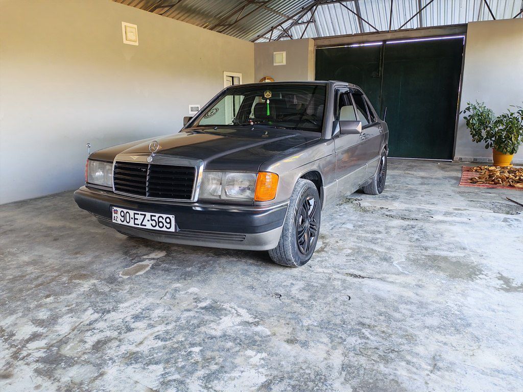 Mercedes 190, 2.0 L, 1991 il, 385 000 km — Avtomobillər, Qəbələ (2)