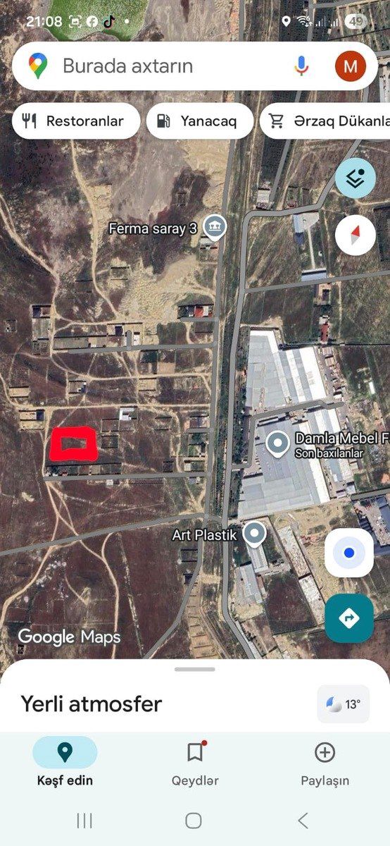 24 sot torpaq sahəsi, Masazır qəs — Torpaq, Bakı (4)