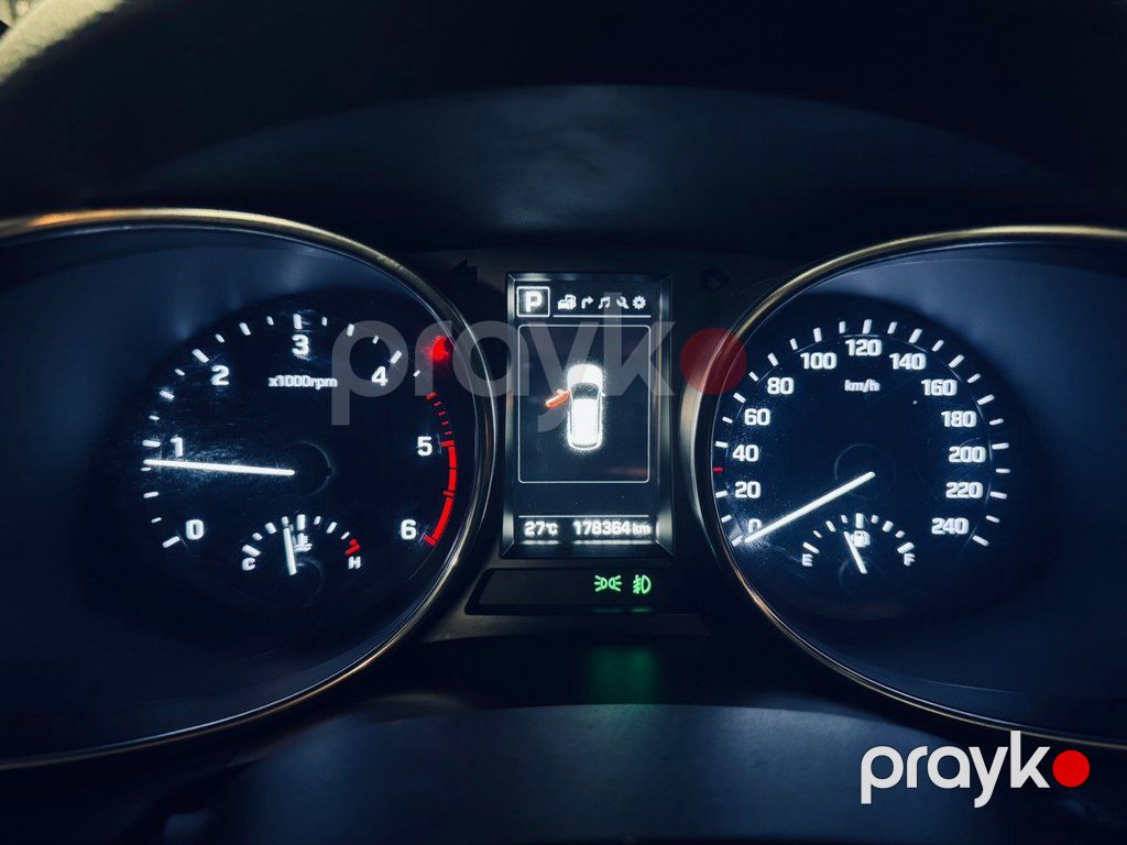 Hyundai Santa Fe, 2.0 L, 2016 il, 178 500 km — Avtomobillər, Bakı (7)