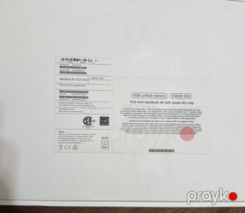 Apple Macbook M 2 98 Pil Cızıq yoxdur Dəyişən detalı yoxdur — Bakı