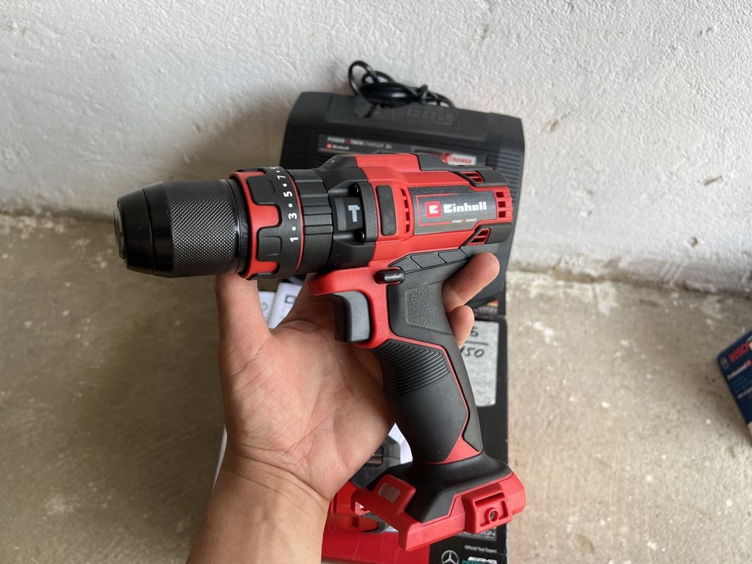 Einhell Te-cd 18/44 Li-i Kit akkumulyatorlu zərbəli dreli 18V — Təmir və inşaat, Bakı (3)